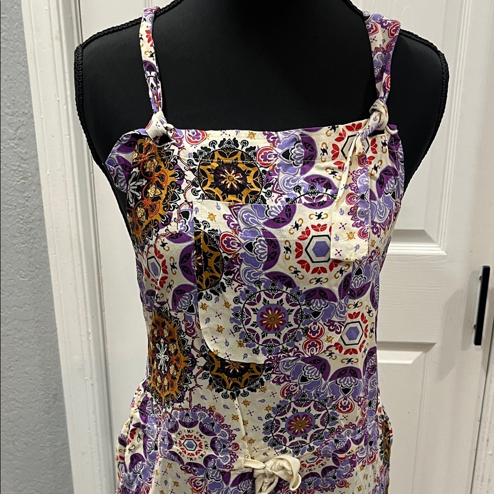 LEI Multicolor Patterned Romper - Picture 6 of 12